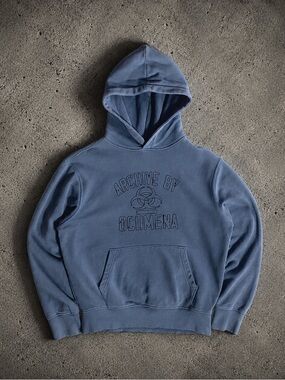 ABO Sky Blue Graphic Pullover Hoodie